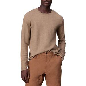 rag & Bone Bennet Wool Crewneck Sweater in Desert